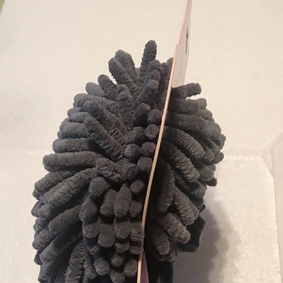 New Black Skully Rhinestone Eyes Microfibre Duster (I-9) - Picture 11 of 16